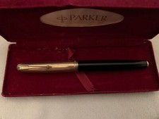 VINTAGE PARKER 51 VACUMATIC BLUE DIAMOND FOUNTAIN PEN DOUBLE JEWEL EXCELLENT USA