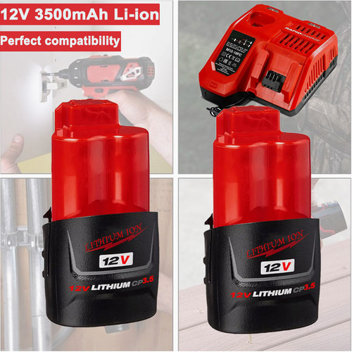 12v pour batterie - batterie, milwaukee
