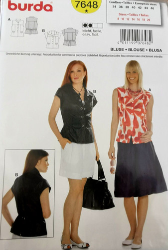 7648 patron burda creations - patron,