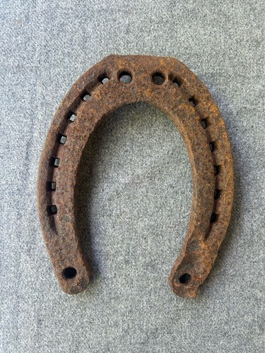 Fer cheval crampons cavalerie - cheval,