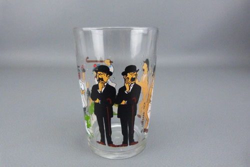 Herge tintin très beau - tintin, verre