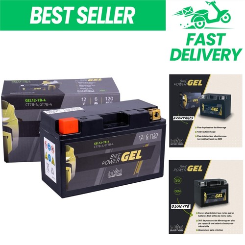 Batterie moto gel 12v 6ah - moto,