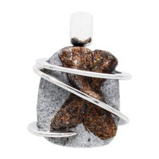 Staurolite Stone Pendant