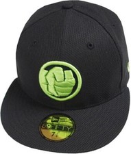New Era Hulk Fist Diamond DC Marvel Cap 59Fifty Fitted Édition Limitée Spéciale