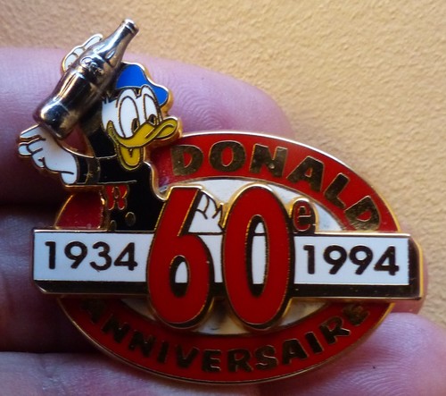 Rare pin pins disney donald - rare,