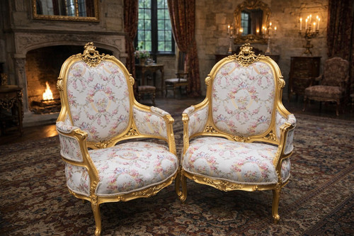 Chairs french louis xvi - chairs,