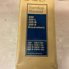 CAT Caterpillar 320/L/N/S SERVICE SHOP REPAIR MANUAL EXCAVATOR, 9WG 4ZJ 3XK 6KM