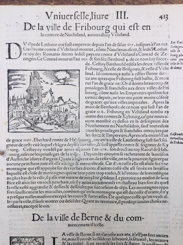 Berne suisse fribourg 1575 - fribourg,
