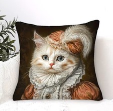 Housse de coussin CHATTE