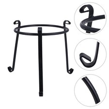 Porte-plante en pot en fer