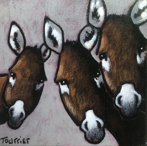 Tableau ânes tourrier - tableau,