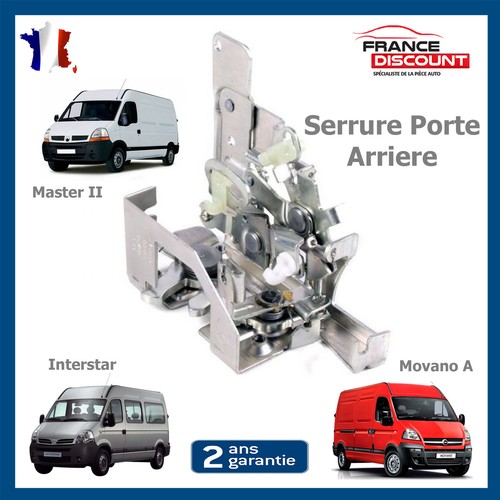 Serrure porte arriere - porte, pour