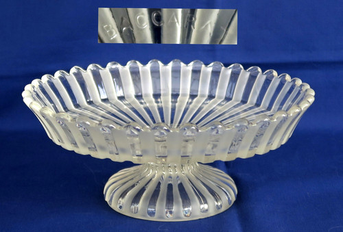 Baccarat compotier coupe - compotier,