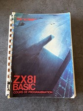 Manuel ZX81 Basic Cours De