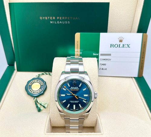 2020 rolex milgauss 116400gv - rolex,