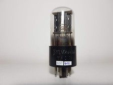 6SN7GT SYLVANIA BLACK PLATES