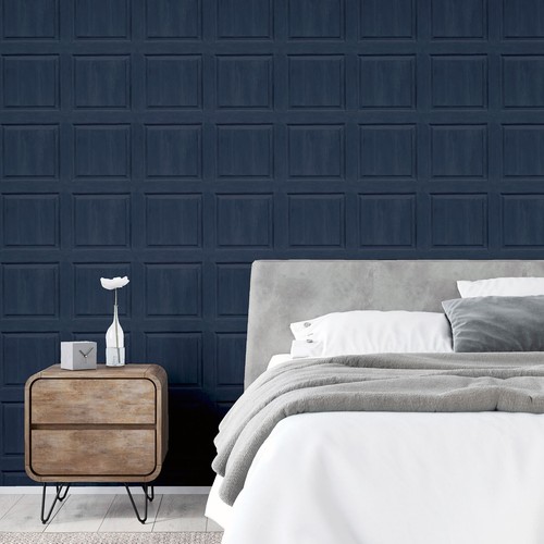 Papier peint bleu - peint,