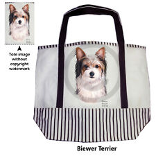 Biewer Terrier Canvas Tote Bag