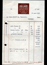 BOURGES (18) DISHES / TABLEWARE "GUILLAUME" in 1953