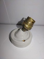 Ancienne applique porcelaine