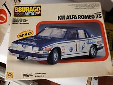 A64 1:24 BBURAGO BURAGO 5119 KIT ALFA ROMEO 75 AUSTRALIAN RALLY MIB SEALED