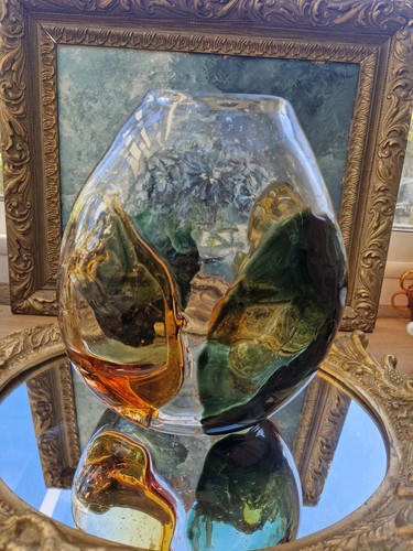 Vase artisanale verre - vase, 🤩verre