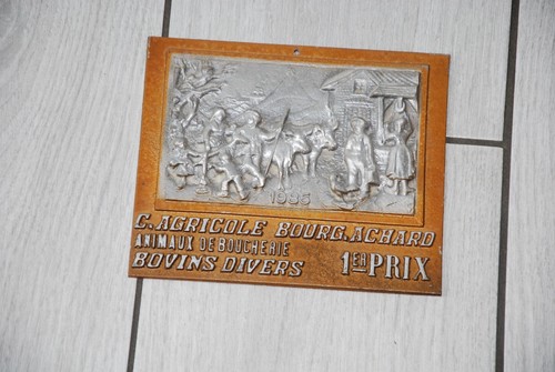 Ancienne plaque vintage 1985