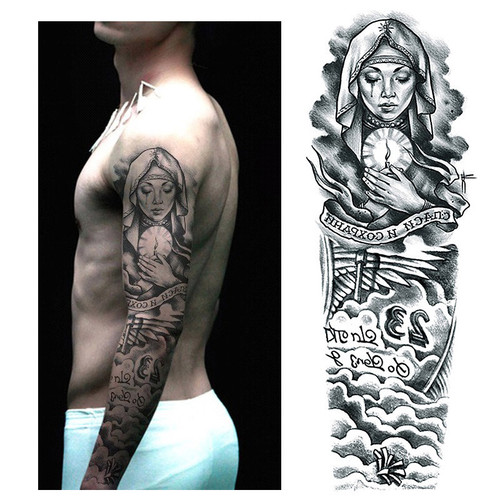Tatouage temporaire manche - ✅,