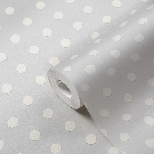 Papier peint pois enfant - À,