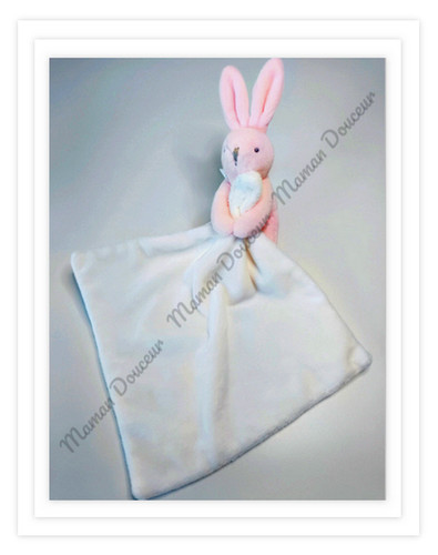 Doudou peluche petit - petit, lapin