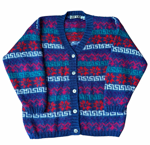 Vintage 90s mohair cardigan - 90s,