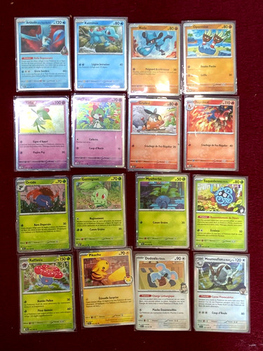 Lot cartes pokemon - 16,