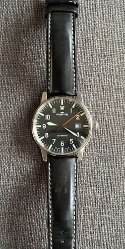 Fortis flieger 40mm watch - watch, 100m