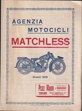 Depliant Matchless 1928 -