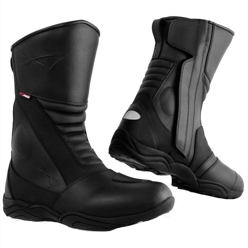 Bottes cuir renforcées piste - cuir,