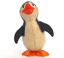 PINGOUIN SE DANDINANT  M.I. ESPAGNE  ANCIEN JOUET MÉCANIQUE FONCTIONNE