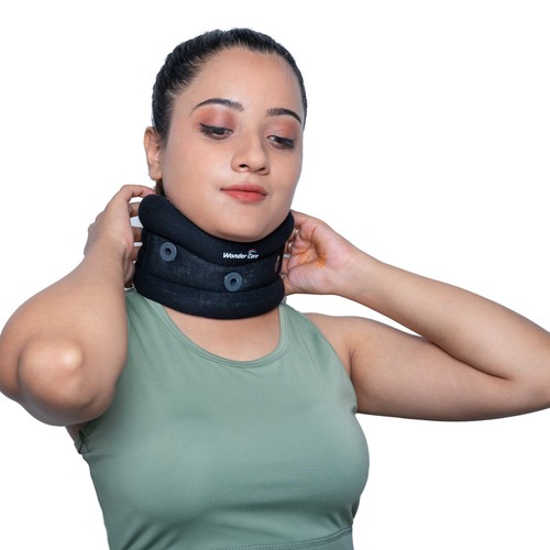Adjustable neck brace - adjustable, support