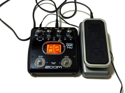 Pédale effets guitare zoom - d'effets,