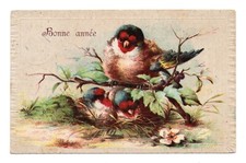 CHARDONNERET .Oiseaux . CPA