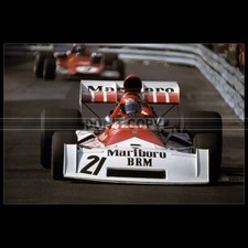 Photo A.008530 NIKI LAUDA BRM GP F1 1973 GRAND PRIX MONACO
