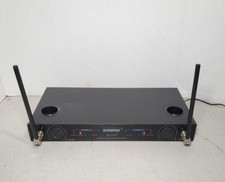 SHURE BETA-87 UHF DUAL CHANNEL RECHARGEABLE W/A.C! POWERS ON UNTESTED! #69