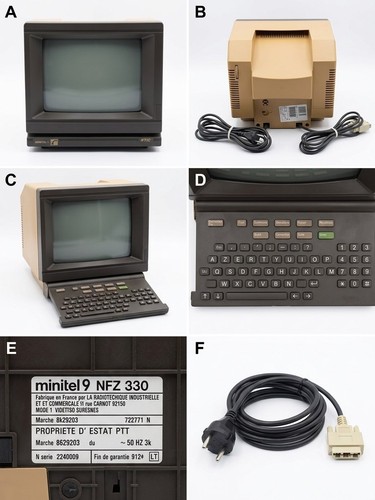 Minitel vintage modèle - -,