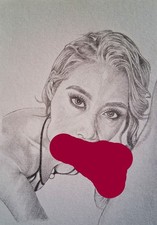 Dessin graphite Sexy Veronica