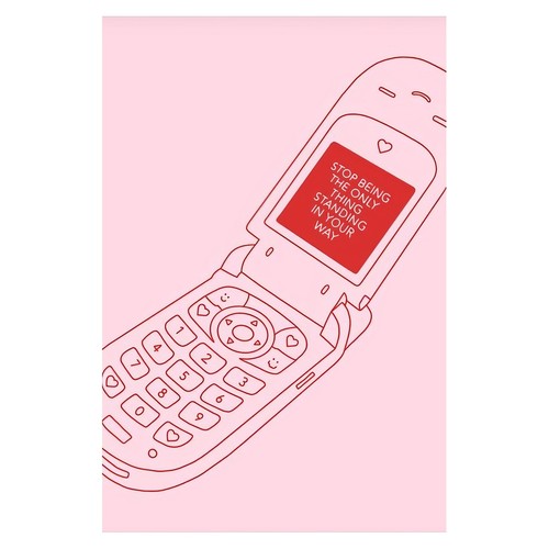Affiche pop art - pop, téléphone