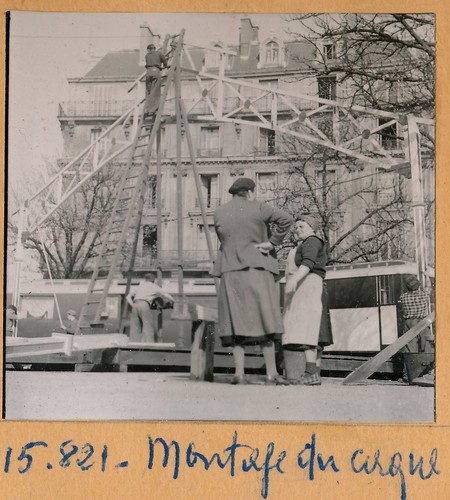 Forains cirque 1935 - forains,