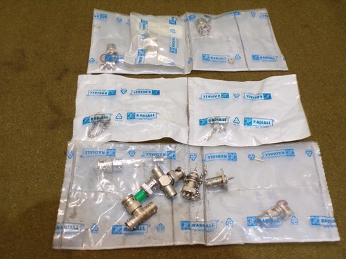 Lot adaptateur prise coaxial - lot,