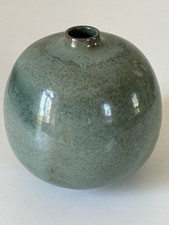 Vase Boule Céramique Signé