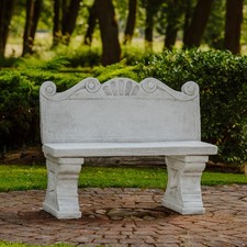 Banc de jardin massif banc en