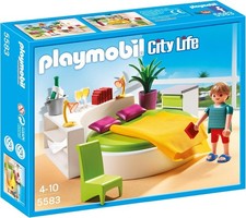 Playmobil 5583 city life Chambre avec lit rond