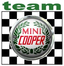 MINI COOPER  TEAM  Sticker